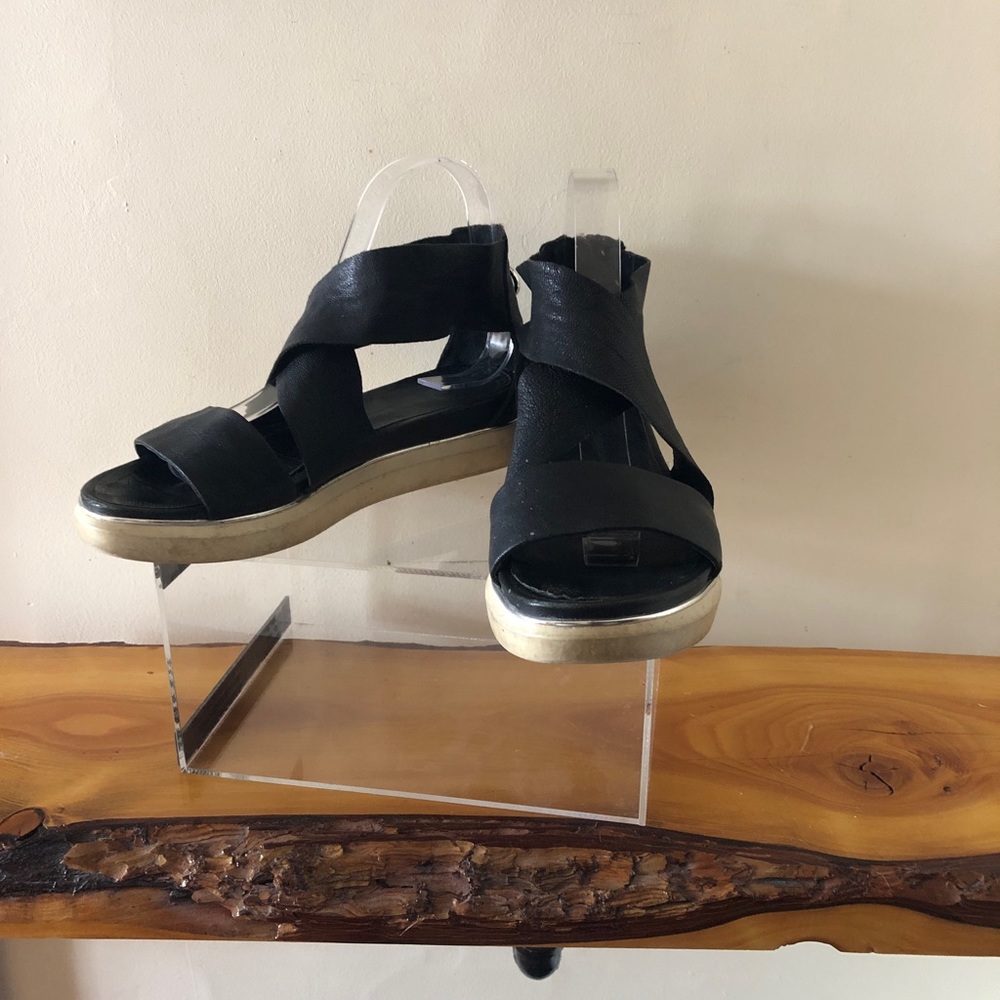 Black Strappy Sandals